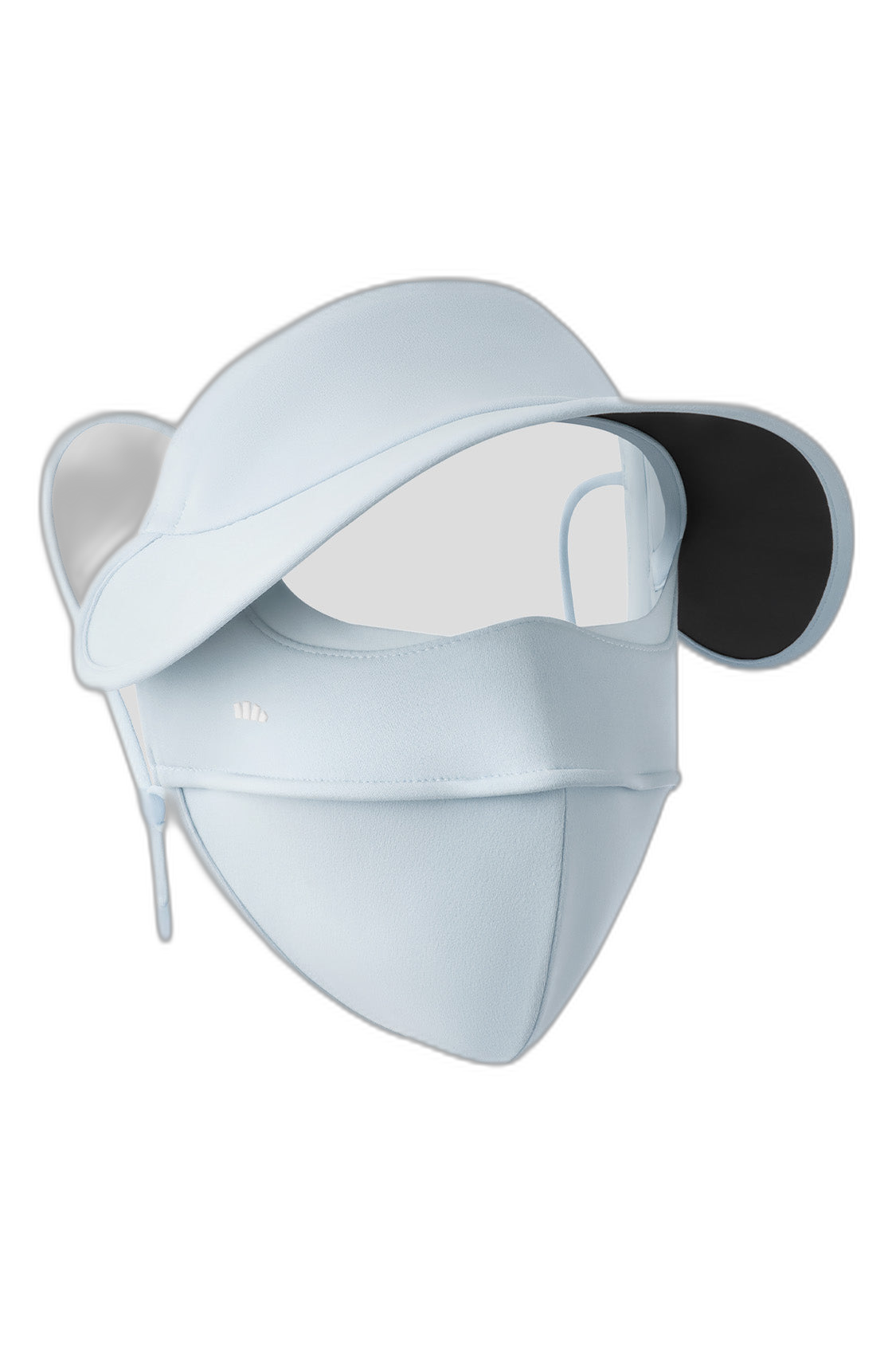 Beneunder Bingyu UPF50+ Full Face & Neck Sun Mask — Blue Ash