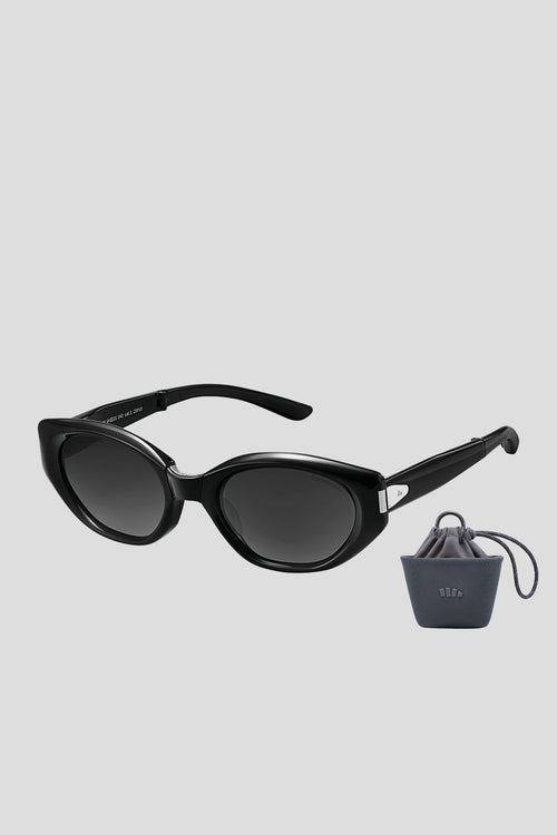Beneunder Cat-Eye Foldable Sunglasses — Black