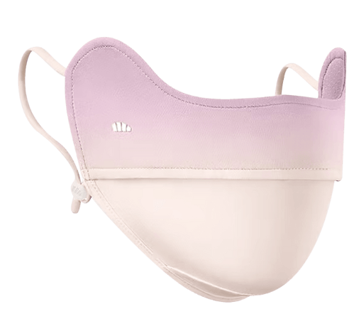 Beneunder Ice-Thin UPF50+ Face Sun Mask — Purple