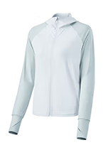 Beneunder Ice Touch UPF50+ Fitted Sun Shirt — Gray, S