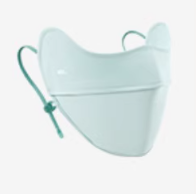 Beneunder UPF50+ Face Sun Mask — Blue