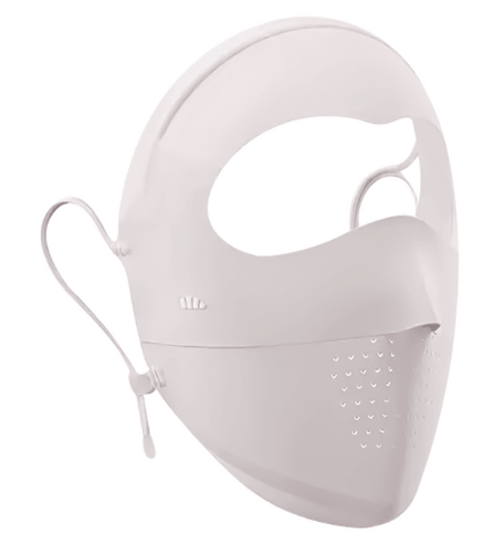Beneunder Full-Face UPF50+ Sun Mask — Pink