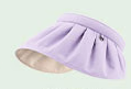 Beneunder UPF50+ Foldable Sun Visor Hat — Purple
