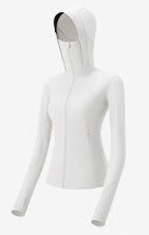 Beneunder Athletic UPF50+ Sun Shirt — White, L