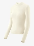 Beneunder Wool Base Layer Top — Cream, M