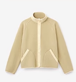 Beneunder Polar Fleece Jacket — Brown, M