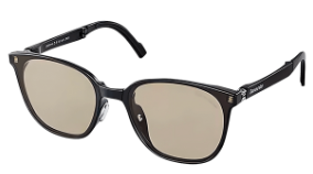 Beneunder Day Watch Neon Sky Foldable Sunglasses — Black