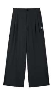 Beneunder CoolMax UPF50+ Wide-Leg Sun Pants — Black, S