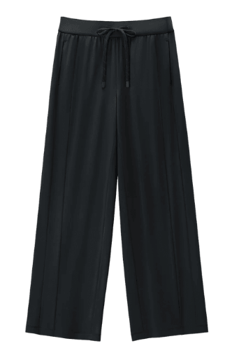 Beneunder Wide-Leg UPF50+ Sun Pants — Black, S
