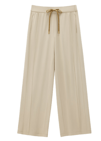 Beneunder Wide-Leg UPF50+ Sun Pants — Beige, M